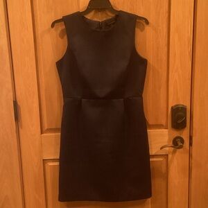 Banana Republic Textured Navy Mini Dress